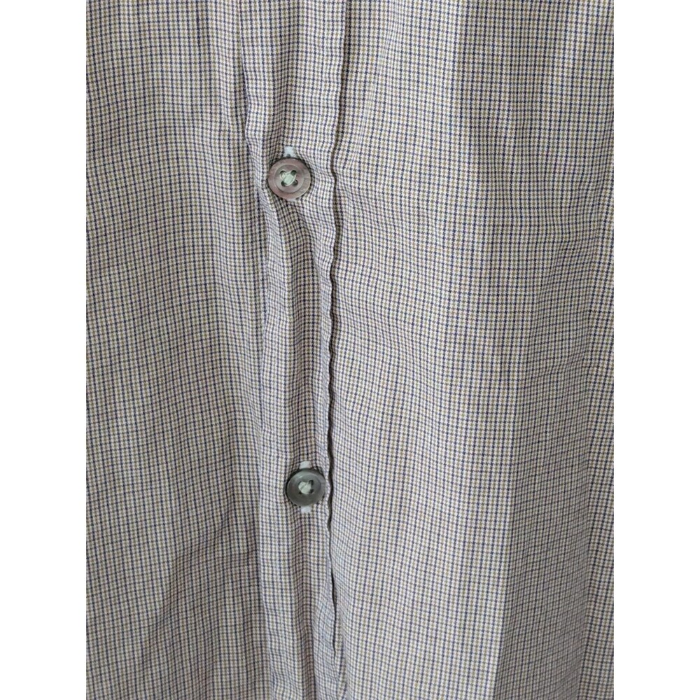 Men's Boss Hugo Boss Slim Fit Plaid Long Sleeve Button Up Shirt Size 2XL/XXL - Picture 2 of 11